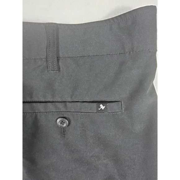 Birdie Bound Shorts Mens 36 Black Golf Performance Cargo Zip Stretch Grip - Picture 9 of 10